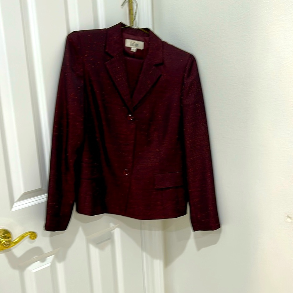 Two piece skirt suit